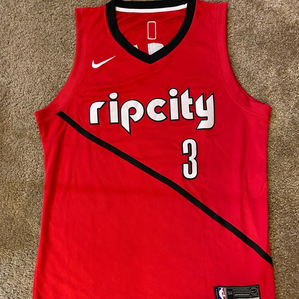 CJ McCullum Portland Trail Blazers Jersey. XXL. Stitched.